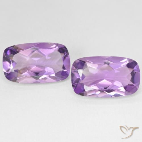 Shop natural 10.79ct Medium Light Purplish-Violet Améthyste gems, Coussin, from Brésil at GemSelect. In stock, global shipping!