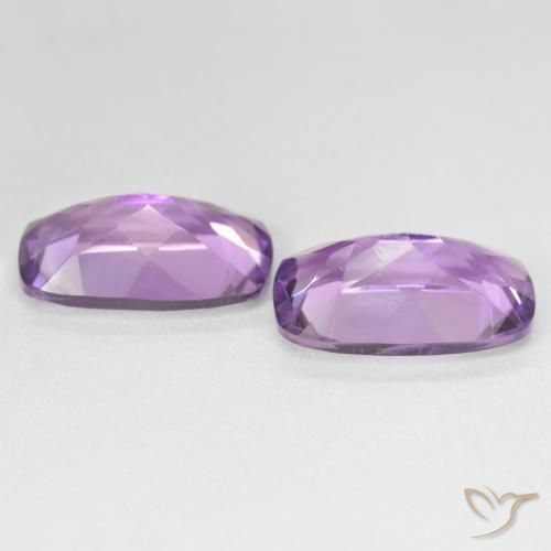 Shop natural 10.79ct Medium Light Purplish-Violet Améthyste gems, Coussin, from Brésil at GemSelect. In stock, global shipping!