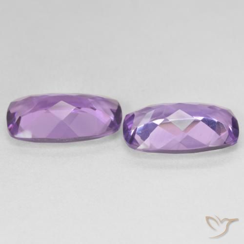 Shop natural 10.04ct Medium Light Purplish-Violet Améthyste gems, Coussin, from Brésil at GemSelect. In stock, global shipping!