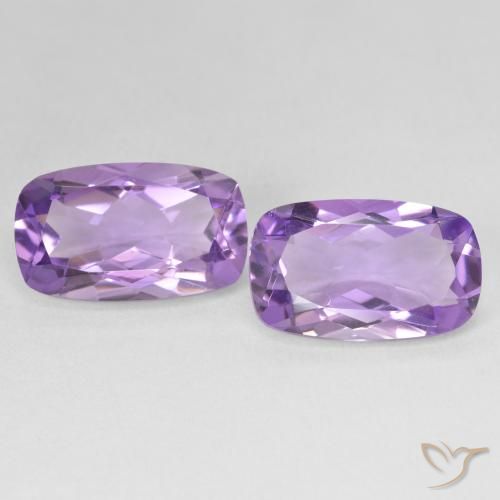 11.23ctw Naturel Medium Light Purplish-Violet Améthyste, Coussin, VVS-VS