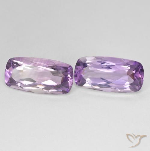 Shop natural 16.09ct Violet violacé Améthyste gems, Coussin, from Brésil at GemSelect. In stock, global shipping!