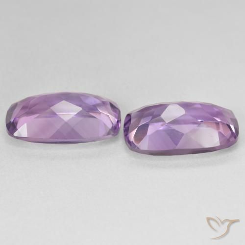 Shop natural 11.30ct Medium Light Purplish-Violet Améthyste gems, Coussin, from Brésil at GemSelect. In stock, global shipping!