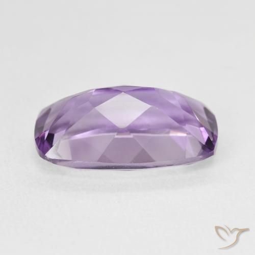 Améthyste Light-Medium Violet naturelle Coussin, 5.85 ct, VVS