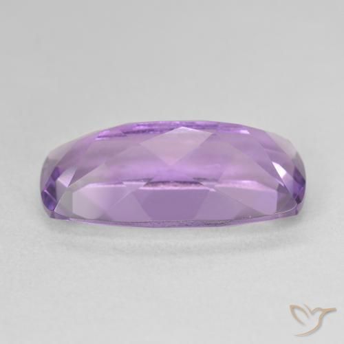 Améthyste Violet moyen naturelle Coussin, 7.70 ct, VVS-VS