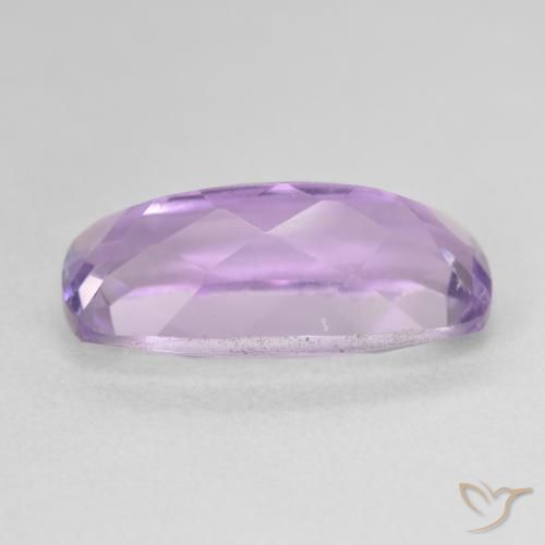 Améthyste Violet moyen naturelle Coussin, 8.04 ct, VVS-VS