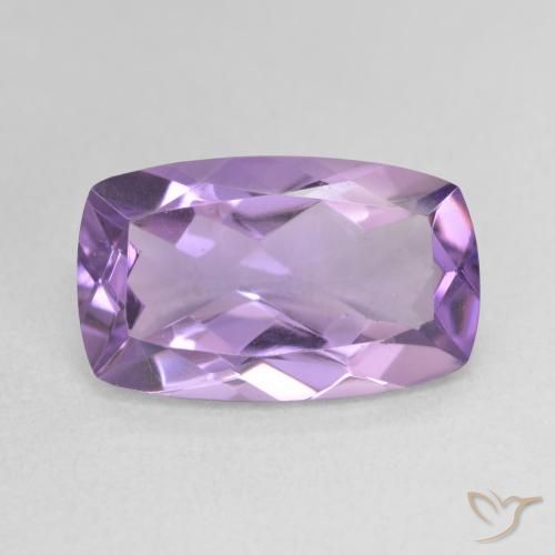 5.13ct Naturel Violet Iris Améthyste, Coussin, VVS-VS