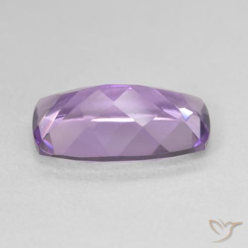 Améthyste Violet Iris naturelle Coussin, 5.13 ct, VVS-VS