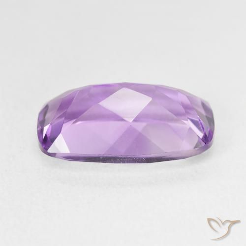 Améthyste Violet violacé naturelle Coussin, 5.83 ct, VVS
