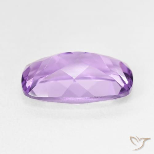 Améthyste Violet violacé naturelle Coussin, 5.85 ct, VVS