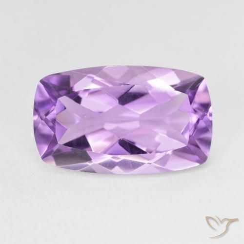 5.80ct Naturel Violet violacé Améthyste, Coussin, VVS