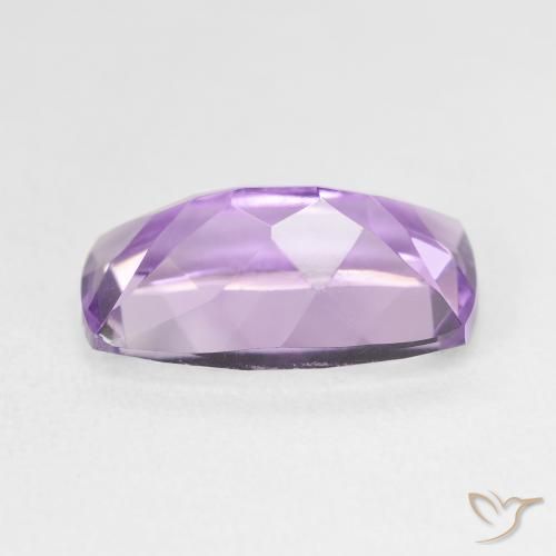 Améthyste Violet violacé naturelle Coussin, 5.80 ct, VVS