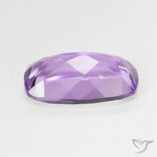 Améthyste Violet violacé naturelle Coussin, 5.70 ct, VVS