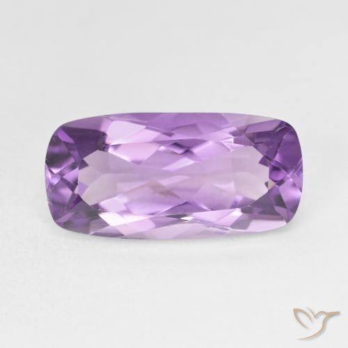 7.43ct Naturel Violet violacé Améthyste, Coussin, VS