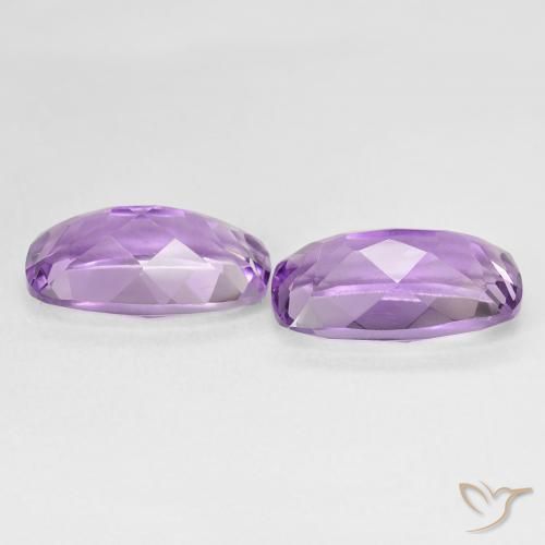 Shop natural 11.51ct Violet rose moyen Améthyste gems, Coussin, from Brésil at GemSelect. In stock, global shipping!