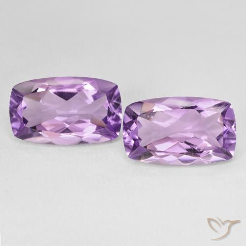 11.47ctw Naturel Violet moyen Améthyste, Coussin, VVS
