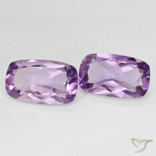 Shop natural 10.50ct Violet moyen Améthyste gems, Coussin, from Brésil at GemSelect. In stock, global shipping!