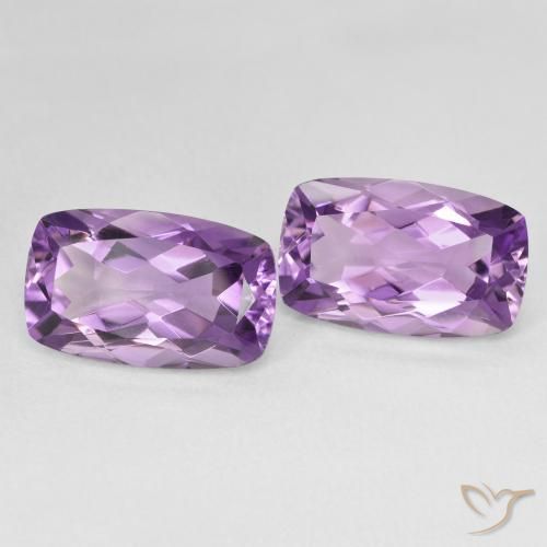 Shop natural 12.59ct Violet moyen Améthyste gems, Coussin, from Brésil at GemSelect. In stock, global shipping!