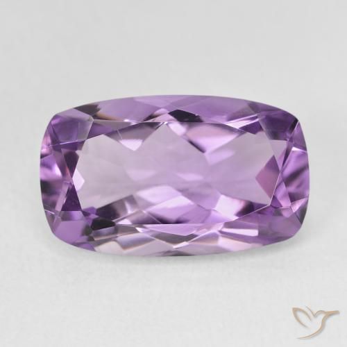 5.53ct Naturel Violet aubergine Améthyste, Coussin, VVS