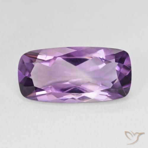 6.83ct Naturel Violet moyen Améthyste, Coussin, VVS