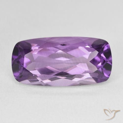 7.81ct Naturel Violet moyen Améthyste, Coussin, VVS