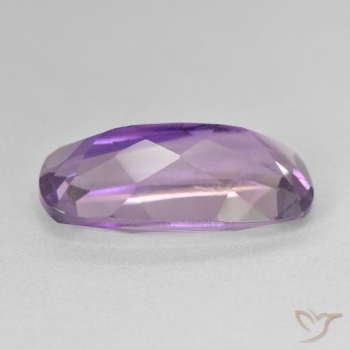 Améthyste Light-Medium Violet naturelle Coussin, 7.53 ct, VVS