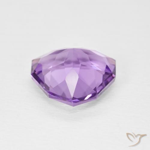 Améthyste Violet foncé naturelle Trillion, 3.06 ct, VVS-VS