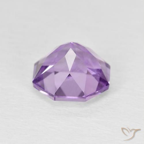 Améthyste Violet Iris naturelle Octogone / coupe Émeraude, 1.83 ct, VS-SI