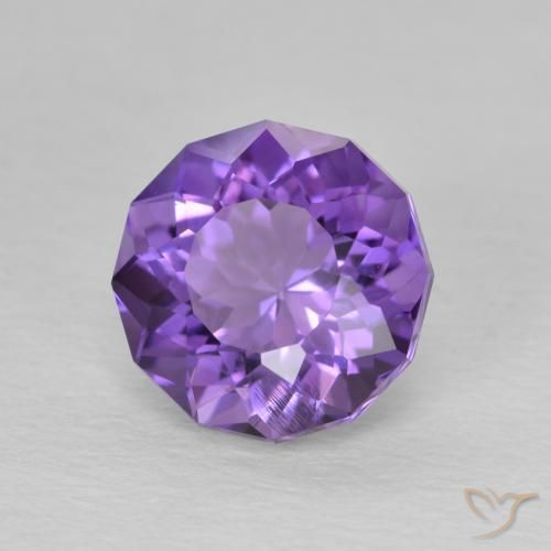 Améthyste Violet moyen naturelle Tour, 2.29 ct, VS-SI