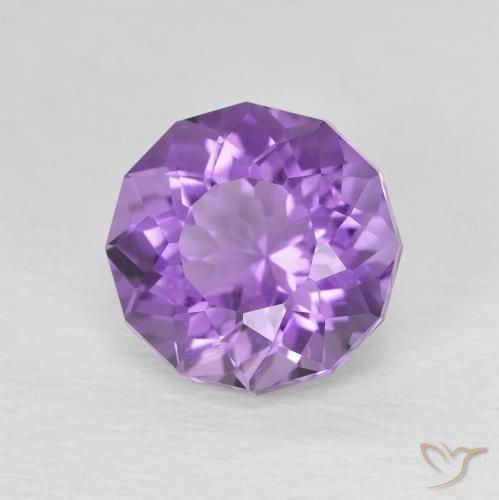 Améthyste Light-Medium Violet naturelle Tour, 2.30 ct, VS-SI