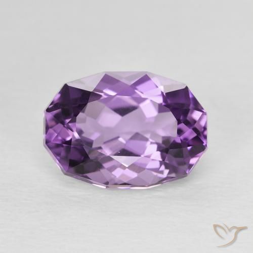 2.82ct Naturel Violet violacé Améthyste, ovale, VVS-VS