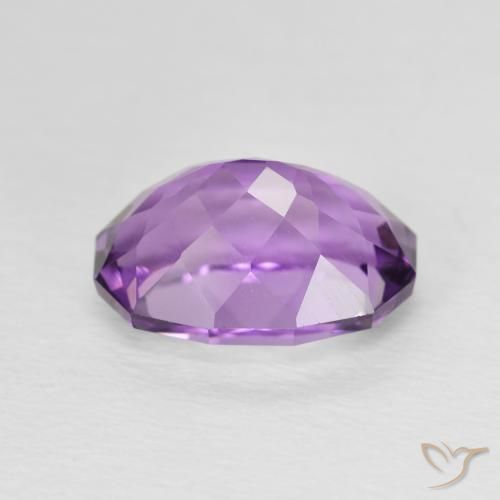 Améthyste Violet violacé naturelle ovale, 2.82 ct, VVS-VS
