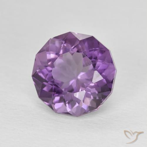 Améthyste Medium Light Purplish-Violet naturelle Tour, 2.78 ct, VS