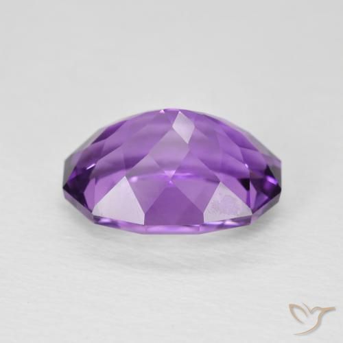 Améthyste Rose violet moyen naturelle ovale, 3.50 ct, VS