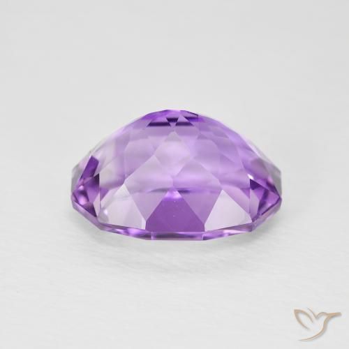 Améthyste Rose violet moyen naturelle ovale, 3.23 ct, VS