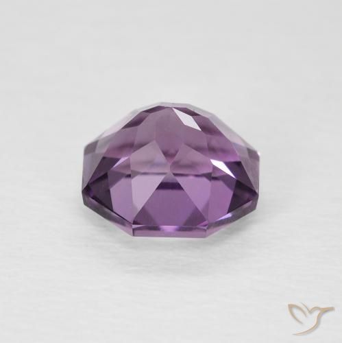 Améthyste Light-Medium Violet naturelle Octogone / coupe Émeraude, 1.33 ct, VS