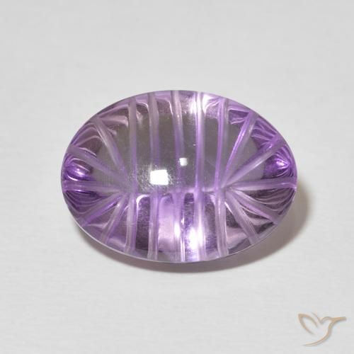 9.70ct Naturel Violet moyen Améthyste, ovale, Transparent