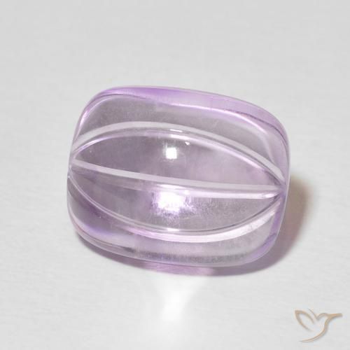 Améthyste Violet clair naturelle Fantaisie, 5.61 ct, Transparent