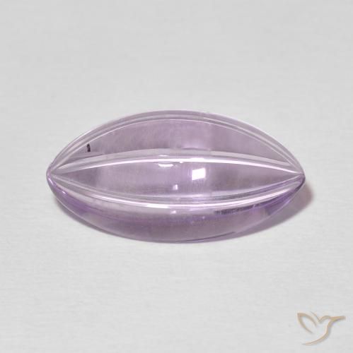5.57ct Naturel Violet clair Améthyste, Marquise, Transparent