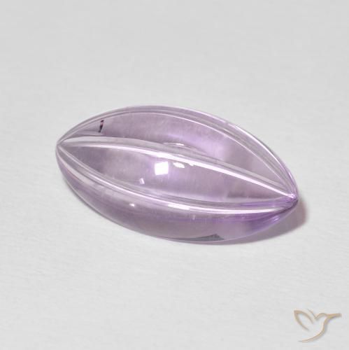 Améthyste Violet clair naturelle Marquise, 5.57 ct, Transparent