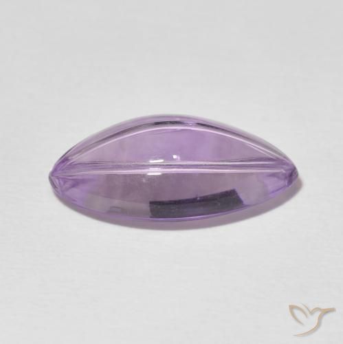 Améthyste Violet clair naturelle Marquise, 5.57 ct, Transparent