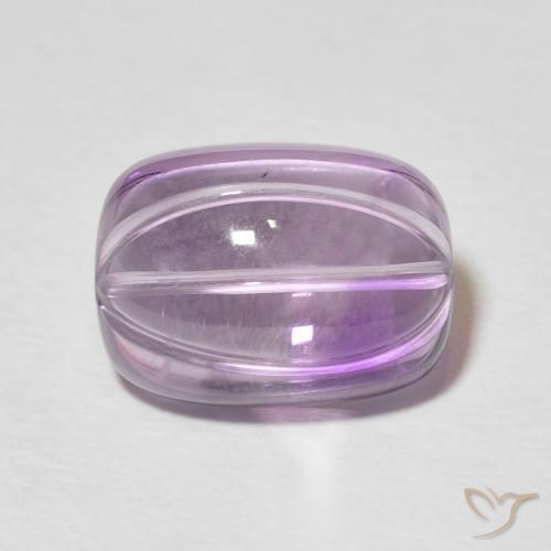 5.28ct Naturel Violet rose moyen Améthyste, Fantaisie, Transparent