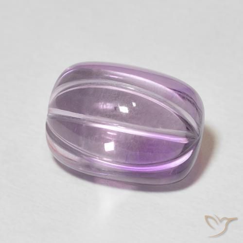 Améthyste Violet rose moyen naturelle Fantaisie, 5.28 ct, Transparent