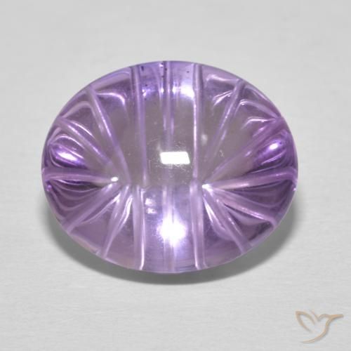 8.79ct Naturel Violet Iris Améthyste, ovale, Transparent