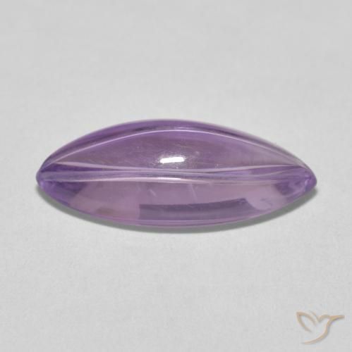 Améthyste Violet rose moyen naturelle Marquise, 6.01 ct, Transparent