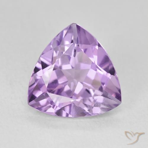 2.87ct Naturel Violet Iris Améthyste, Trillion, VVS-VS