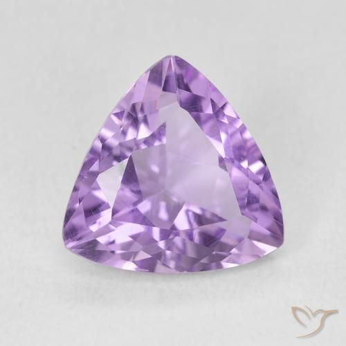 2.69ct Naturel Violet Iris Améthyste, Trillion, VVS-VS