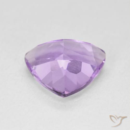 Améthyste Violet Iris naturelle Trillion, 2.69 ct, VVS-VS