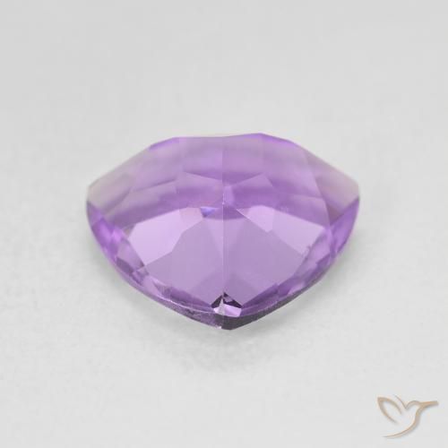 Améthyste Violet Iris naturelle Trillion, 2.62 ct, VVS-VS