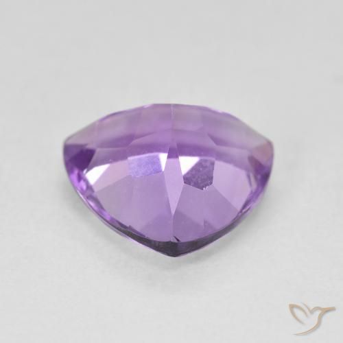 Améthyste Violet moyen naturelle Trillion, 2.80 ct, VS