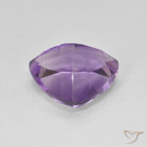 Améthyste Medium Light Purplish-Violet naturelle Trillion, 2.72 ct, VS